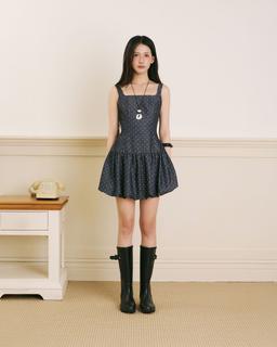Đầm ngắn chấm bi Paula Dress
