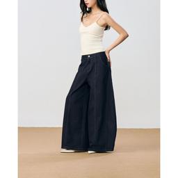 Quần denim dáng suông Karen Pants
