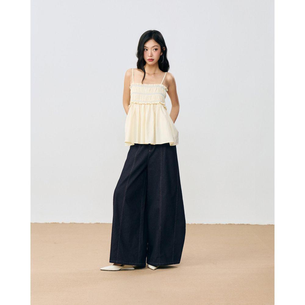 Quần denim dáng suông Karen Pants