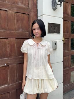 Set đồ tay phồng phối quần bí ngắn Dream Set
