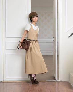 Đầm midi dáng xòe Yura Dress váy dài hai dây (ko kèm áo trong)