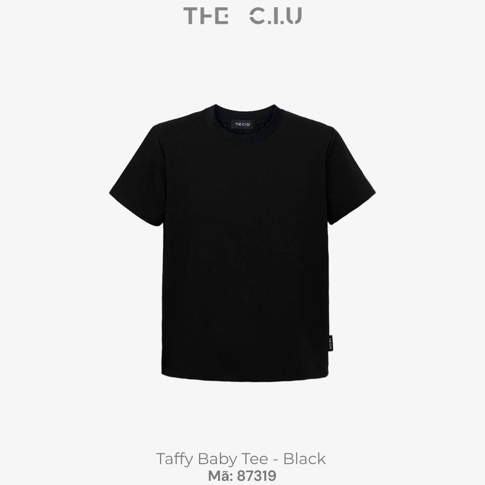 Áo baby tee tay ngắn cổ tròn basic THE C.I.U - Taffy Baby Tee