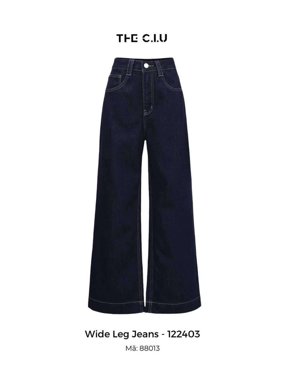 Quần Jeans ống rộng THE C.I.U - Wide Leg Jeans - 122403