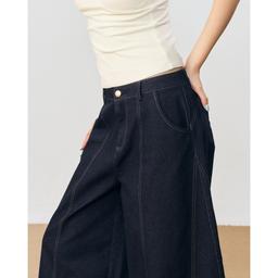 Quần denim dáng suông Karen Pants