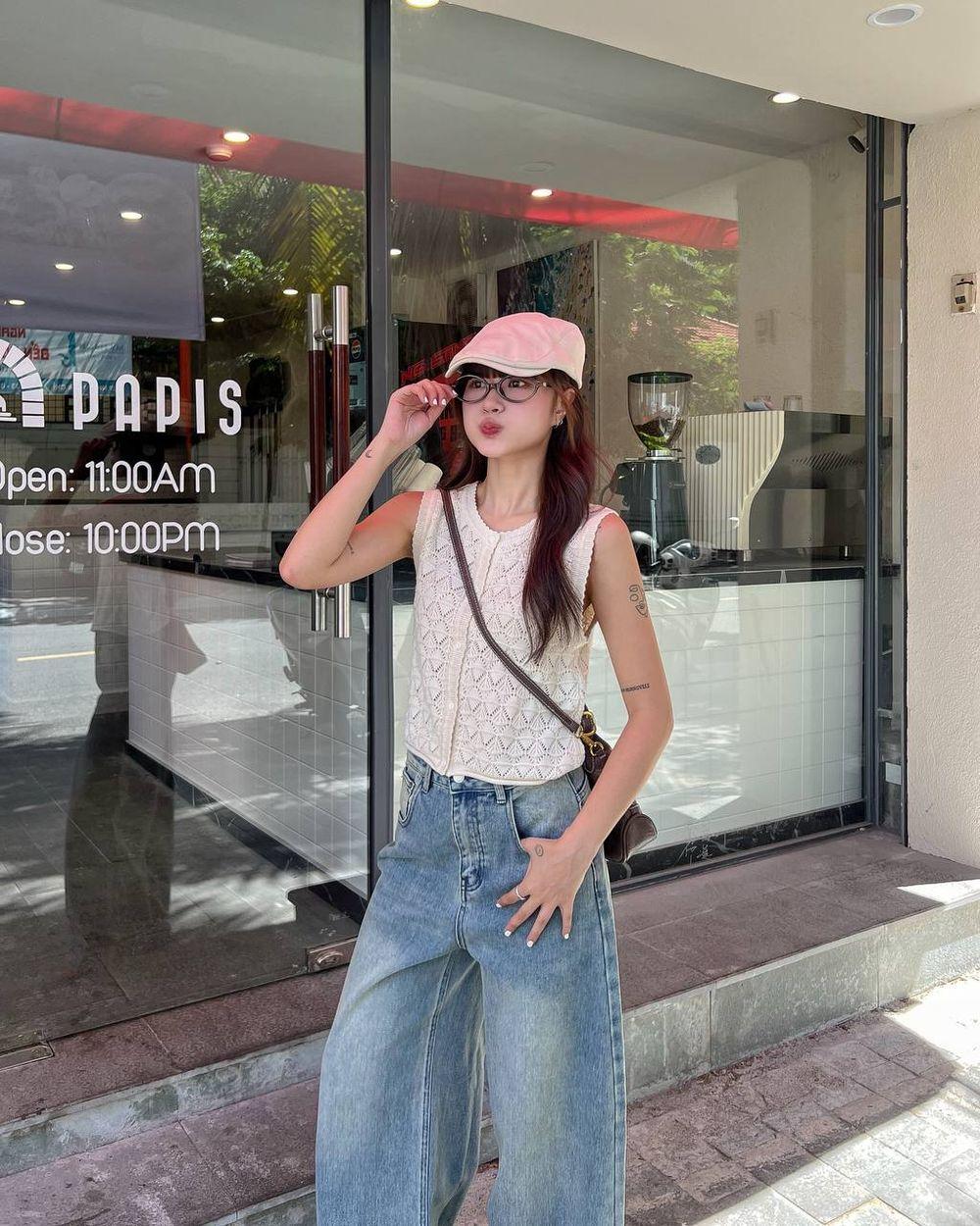 Quần jean ống rộng THE C.I.U - Wide Leg Jeans - 072405