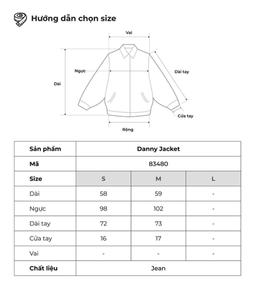 Áo khoác jean Danny Jacket