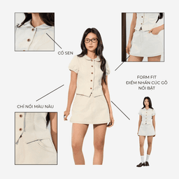 Chân váy chữ A Gaga Skirt - MN13