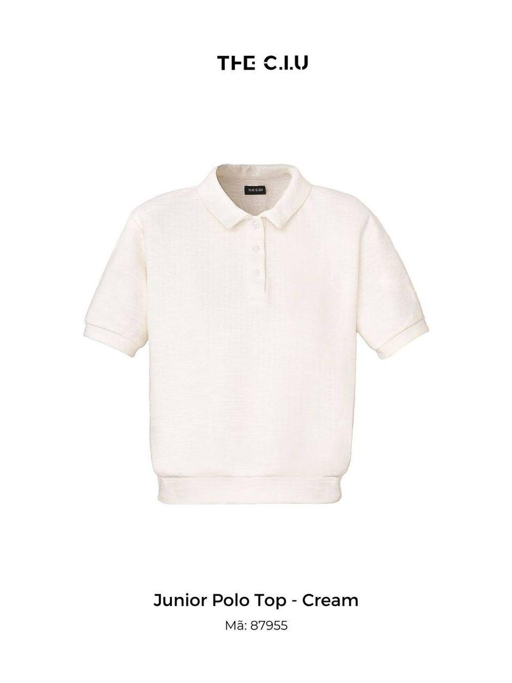 Áo thun tay ngắn cổ polo THE C.I.U - Junior Polo Top