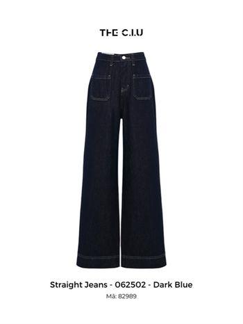 Quần jean ống đứng Straight Jeans - 062502