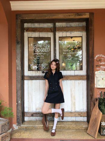 Chân váy ngắn chữ A Ivy Skirt