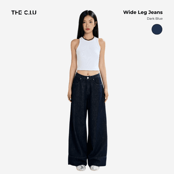Quần jeans ống rộng Wide Leg Jeans - 052601 - SG01
