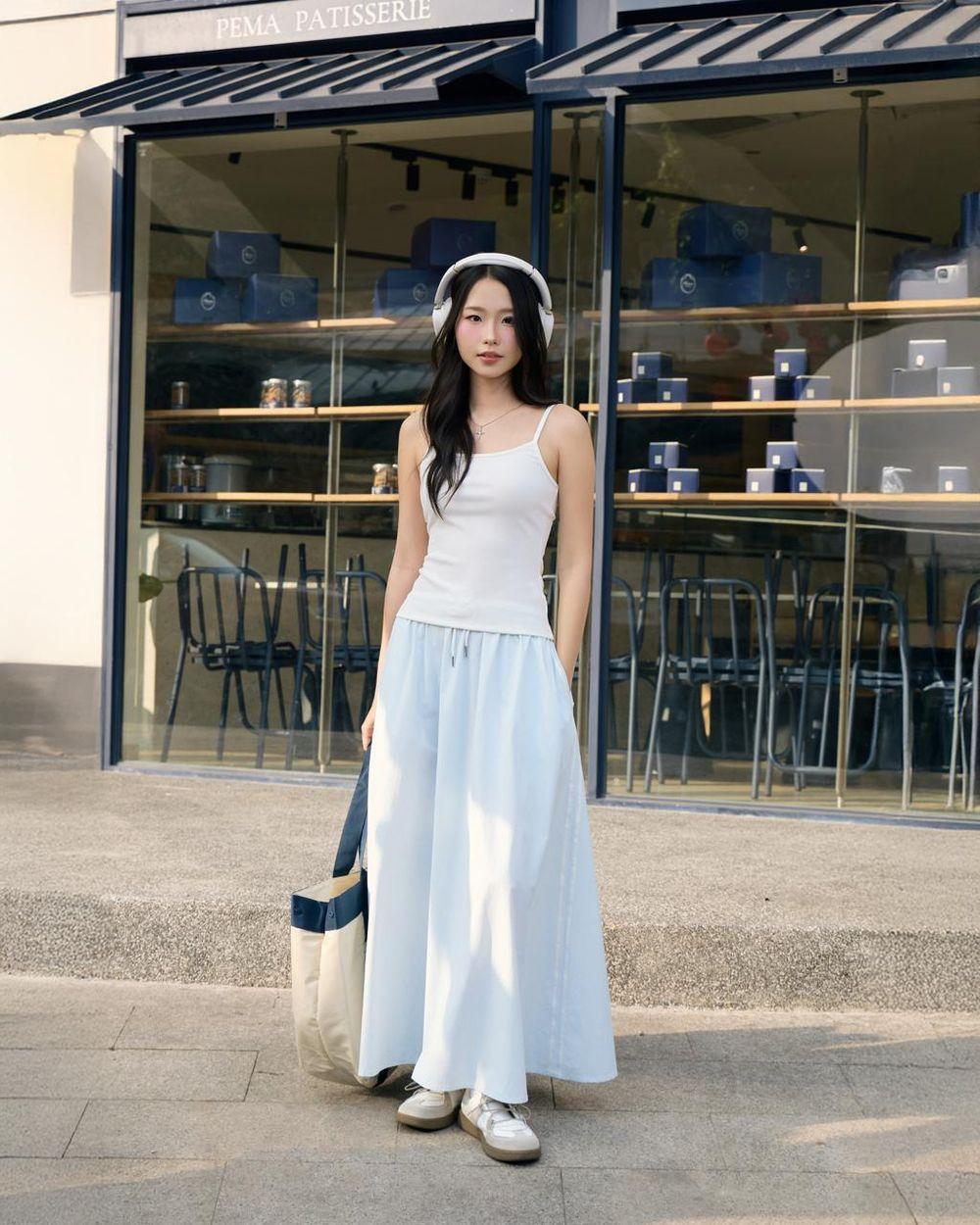 Chân váy dài Gemma Long Skirt - C16