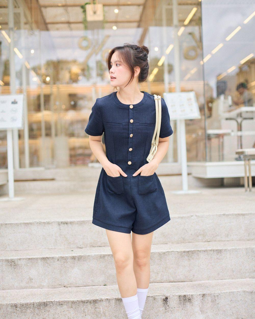 Jumpsuit tay ngắn Martha Jumpsuit