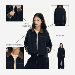Áo khoác denim Franky Jacket