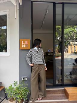 Quần tây ống rộng Jin Pants - JIN01 cạp cao vắt chéo xếp ly tôn dáng