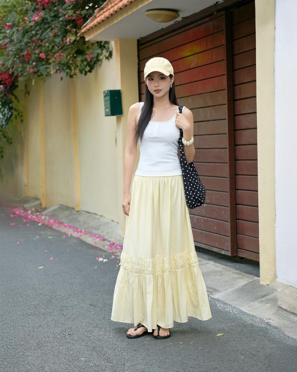 Chân váy maxi Coco Long Skirt - MN12