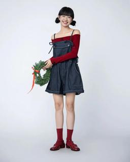 Yếm ngắn hai dây Nore Overall Short - MS01