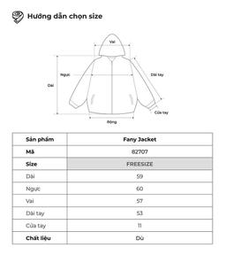 Áo khoác dù Fany Jacket