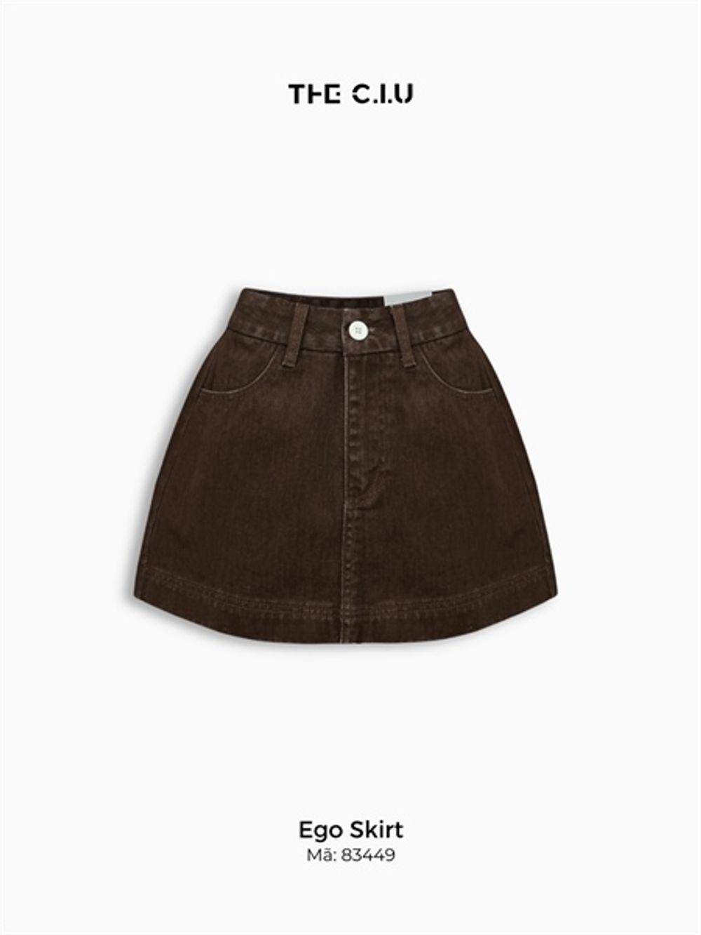 Chân váy jean ngắn Ego Skirt