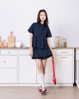 Chân váy jean ngắn Kaia Skirt