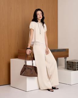 Set lụa Leonor Top & Clay Pants