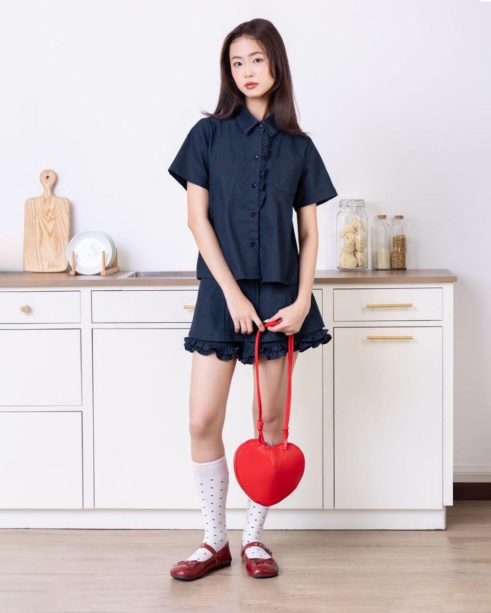 Chân váy jean ngắn Kaia Skirt